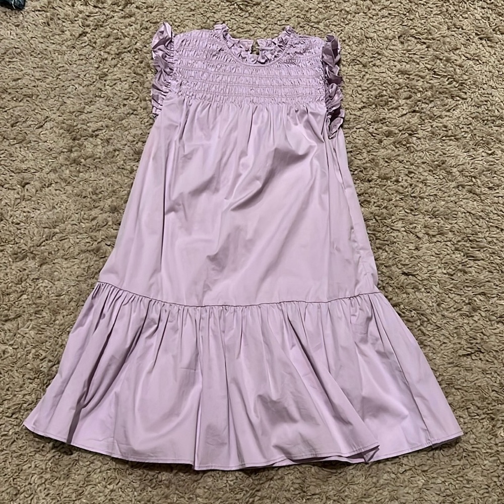 Strut & Bolt Lavender Light Purple Dropped waist Women’s Dress Size Small
